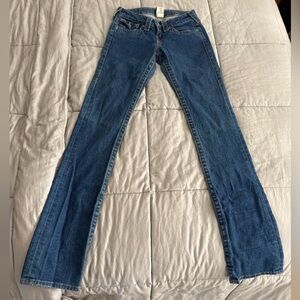 True Religion Women's Blue Boot Cut Jeans